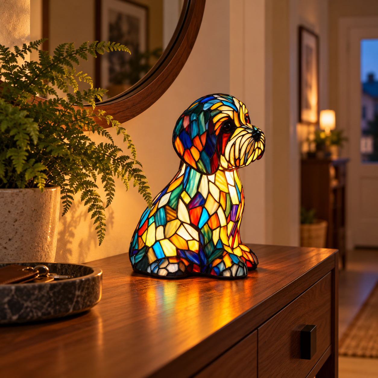 Une console mise en lumière