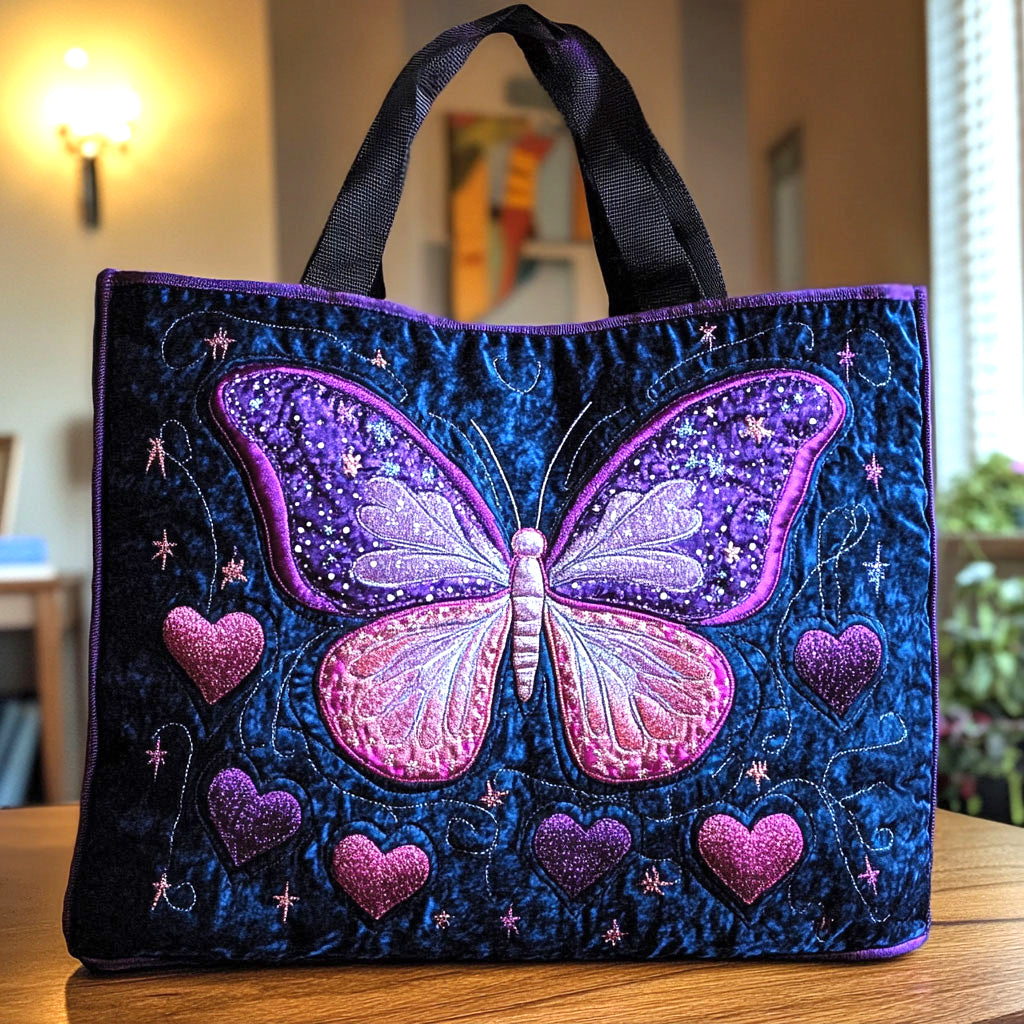 Sac fourre-tout matelassé Enchanted Butterfly CW1401033CL