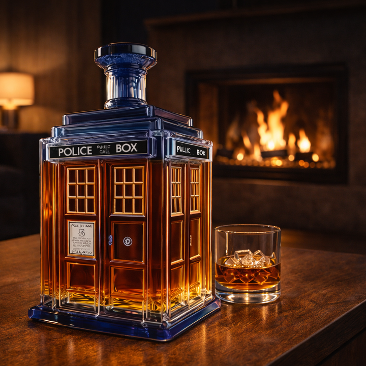 Carafe à Whisky – Édition Boîte de Police
