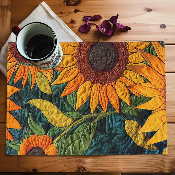 Nappe Matelassée Élégante Tournesol NCU0TL198