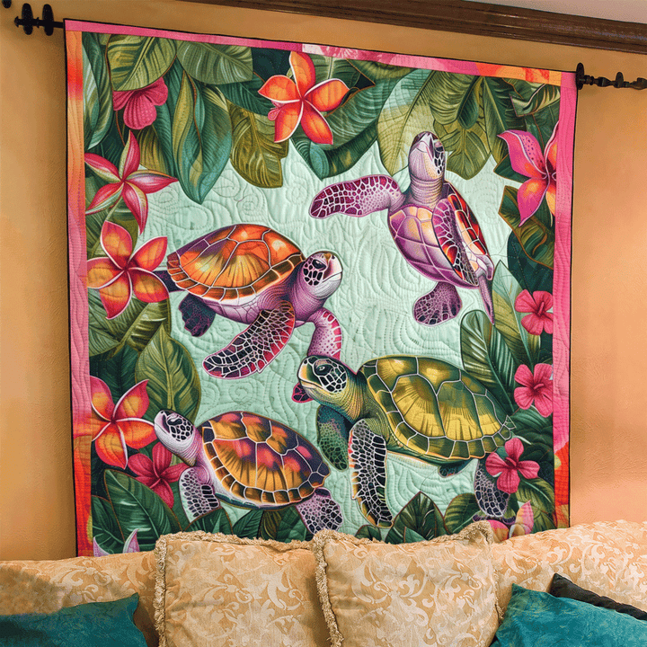 Tenture de Quilt Artistique Voyage Océanique NCU0TL907