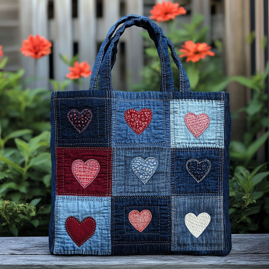 Sac Tote Matelassé Denim Love CW1501008CL