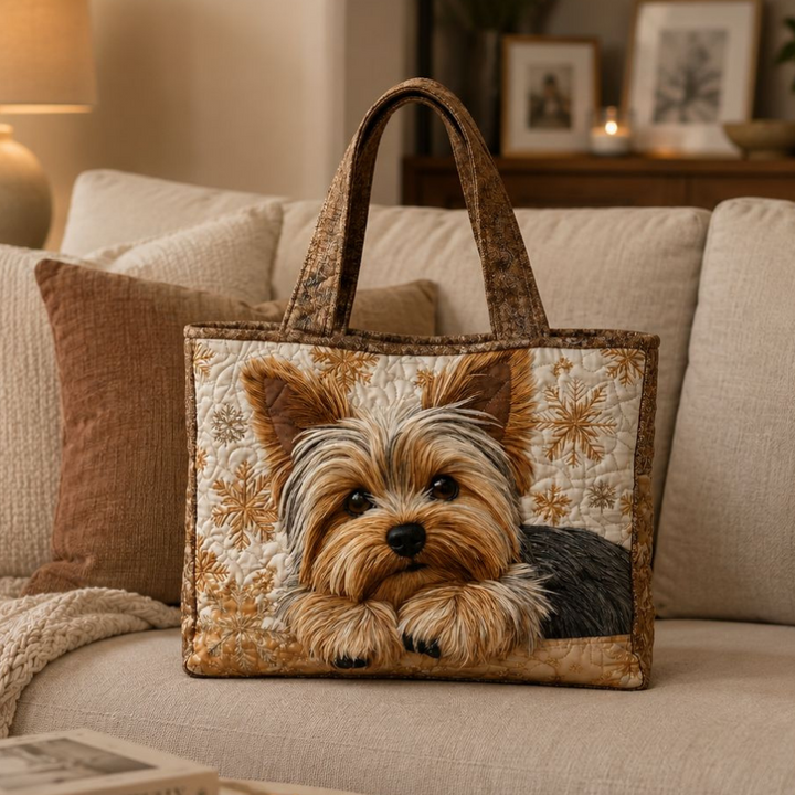 Sac Tote Matelassé - Adorable Yorkshire