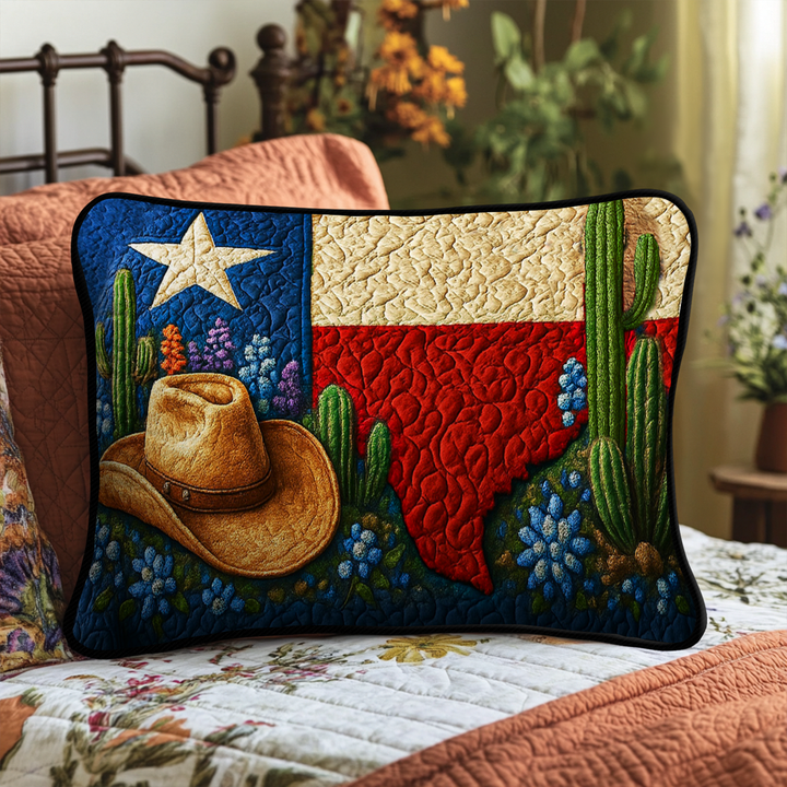 Taie d'oreiller en patchwork Texas Spirit NCU0NT5954