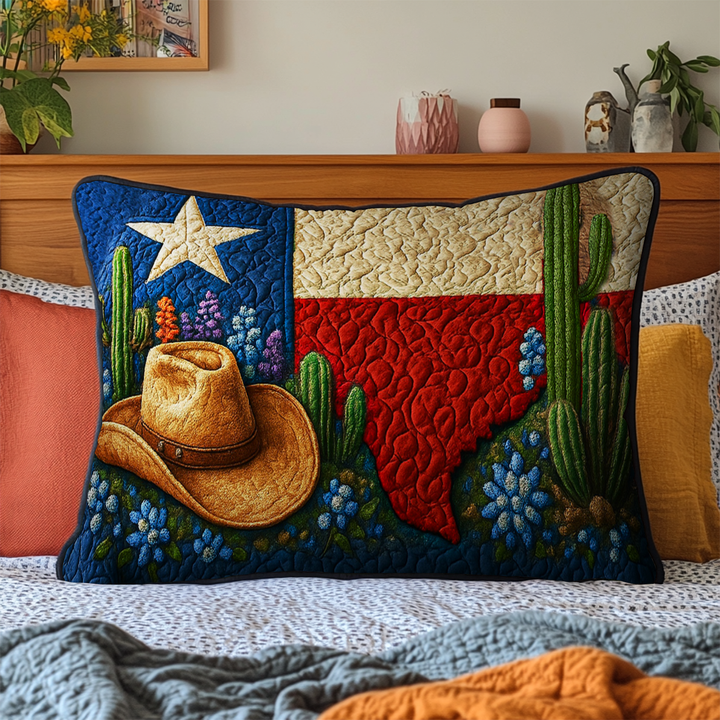 Taie d'oreiller en patchwork Texas Spirit NCU0NT5954