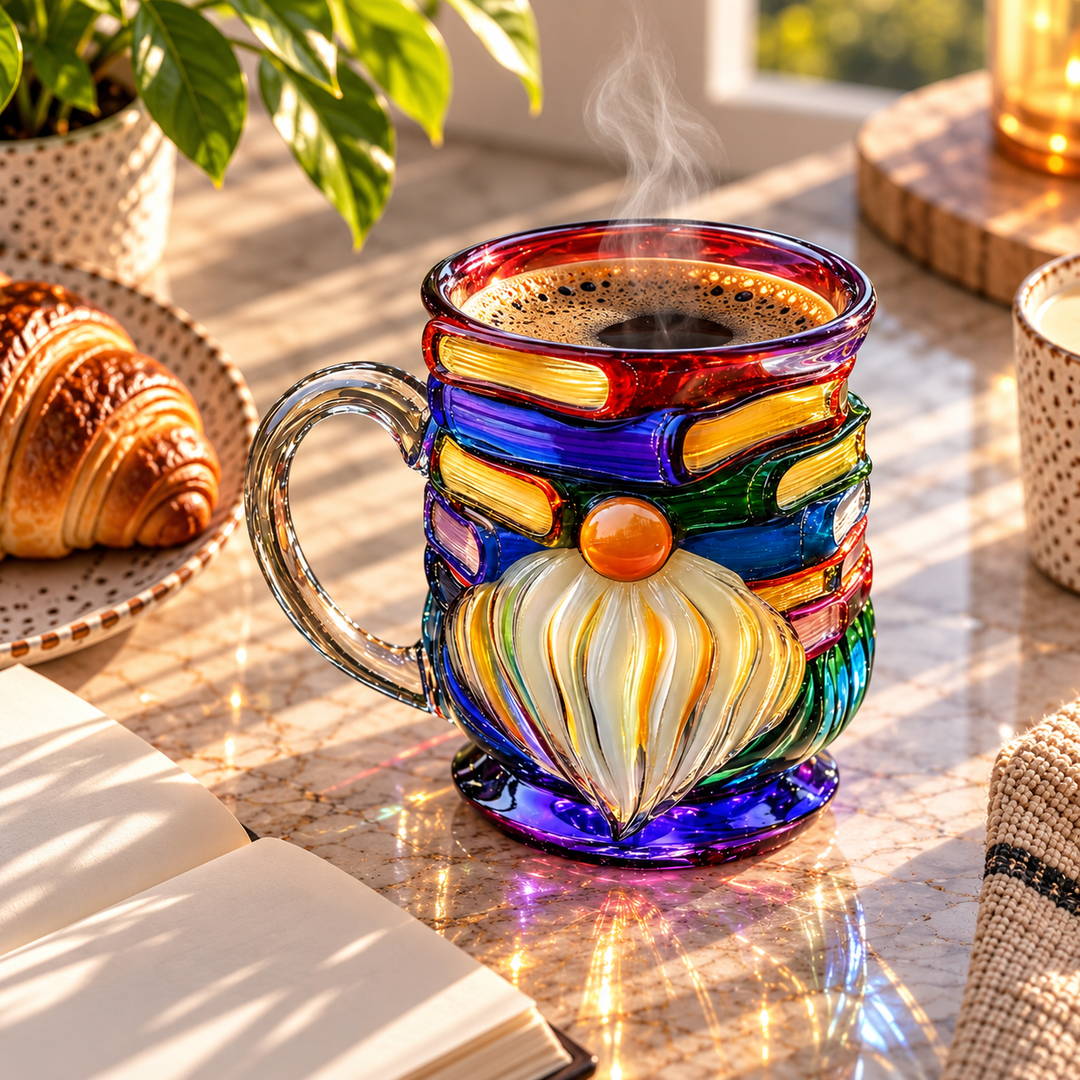 Mug Nain Artisan pour les Amoureux des Livres 3D