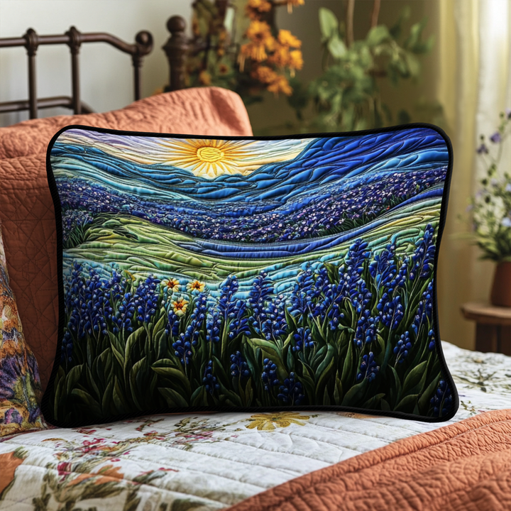 Housse de Coussin Matelassée Sunset Bluebonnet NCU0NT6045