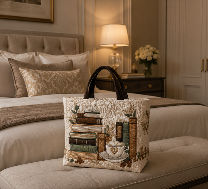 Sac fourre-tout matelassé - Chapitre Café