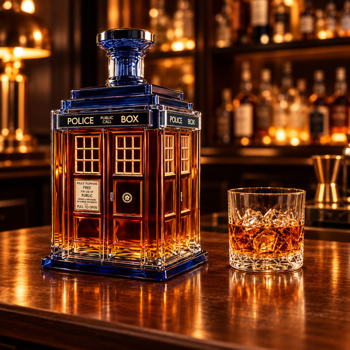 Carafe à Whisky – Édition Boîte de Police