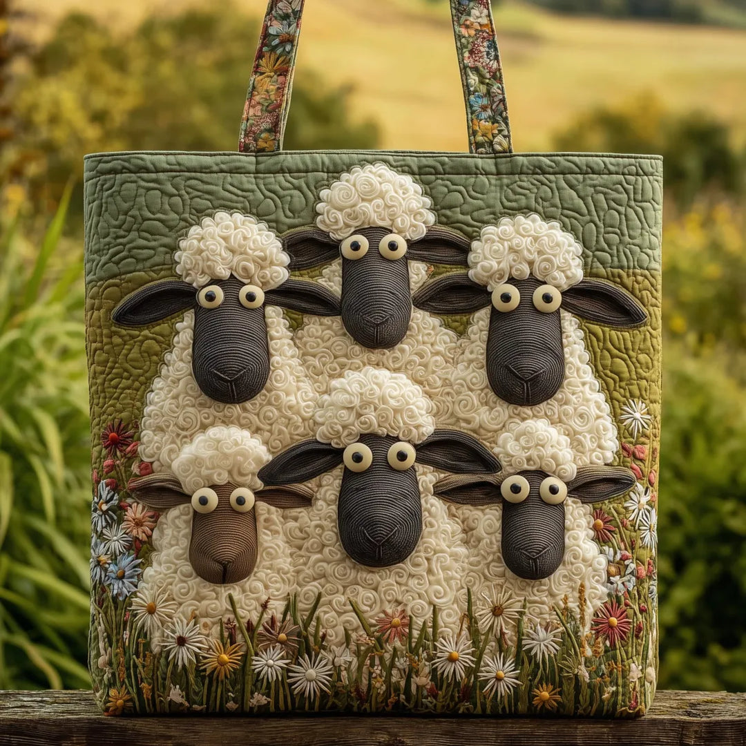Sac fourre-tout matelassé - Cinq Moutons