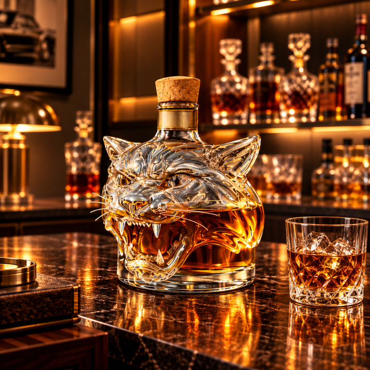 Carafe à Whisky – Édition Tigre