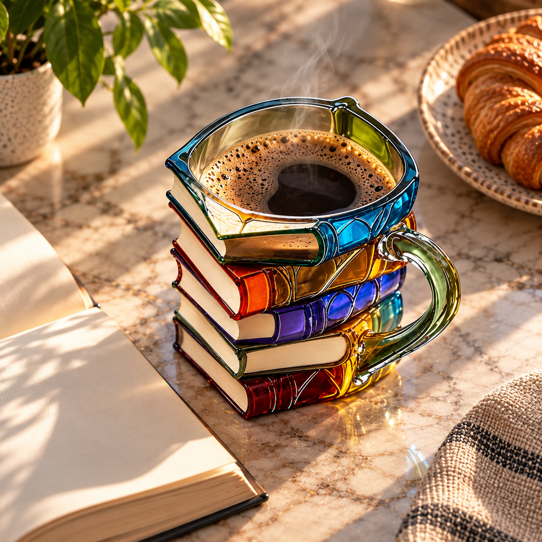 Mug en livre 3D Artisan Aurora