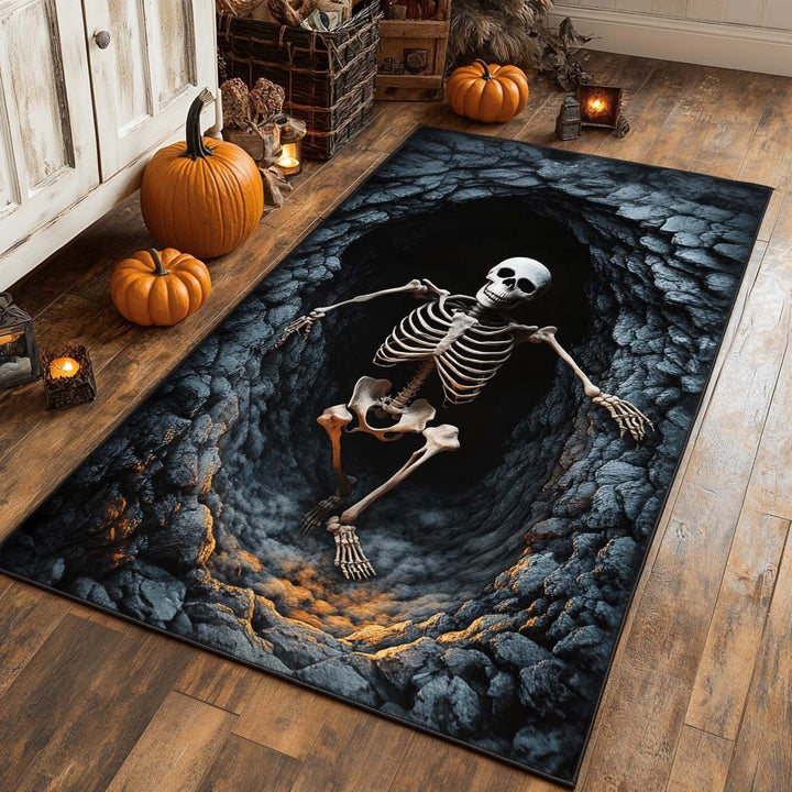 Abyss Skeleton Area Rug