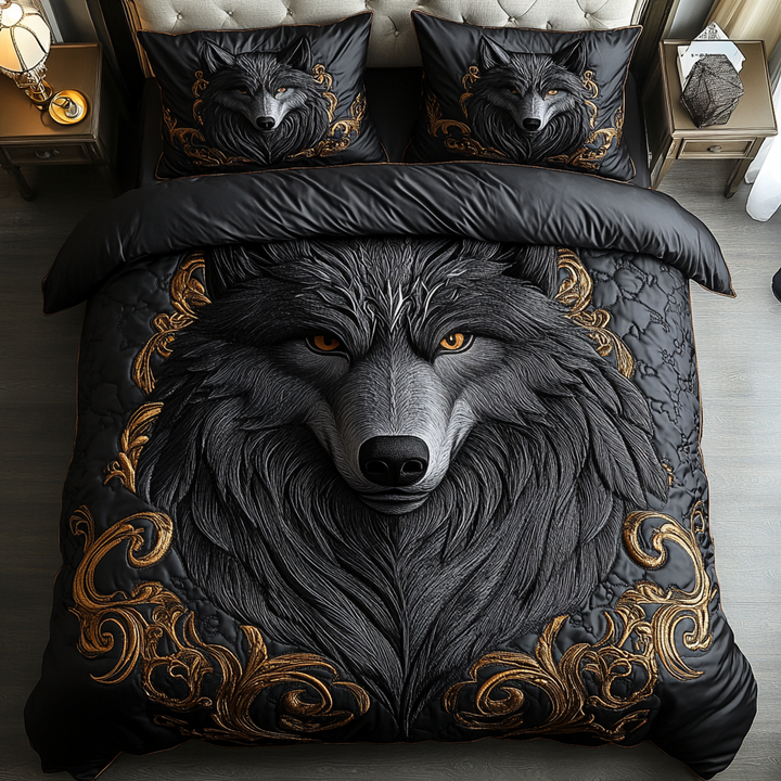 Ensemble de literie matelassé 3 pièces Alpha Guardian