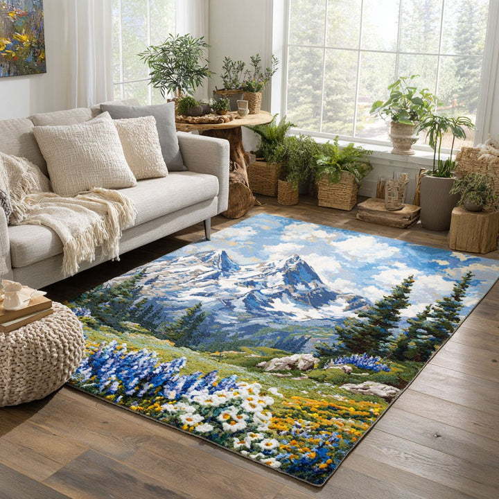 Alpine Bloom Area Rug NCU0TV508