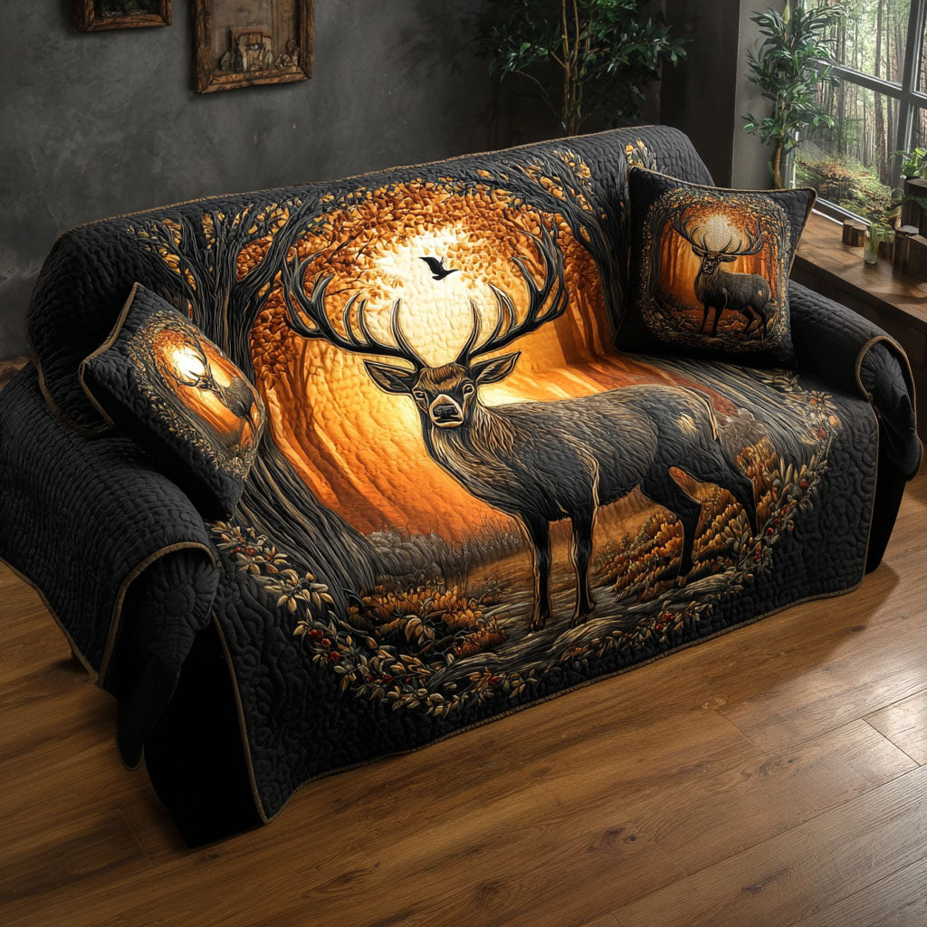 Housse de canapé matelassée Animaux sauvages