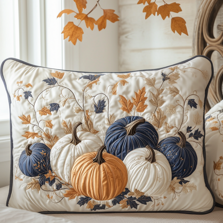 Housse de Coussin Matelassée Automne Éclat Doré NCU0NT8852