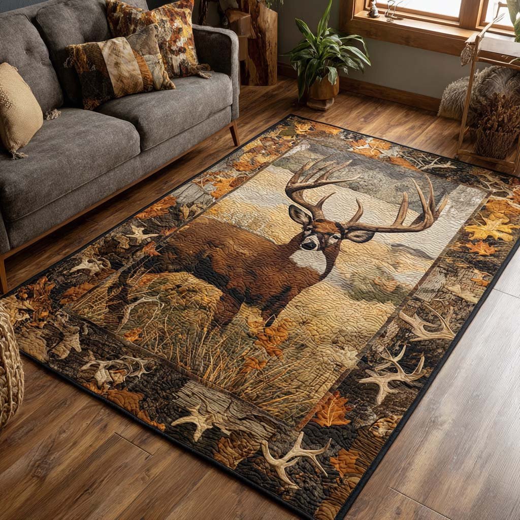 Autumn Deer Area Rug NCU0NT10346