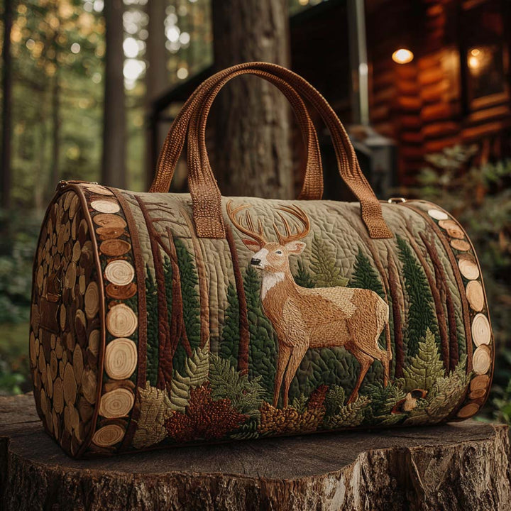 Sac de voyage matelassé en cerf