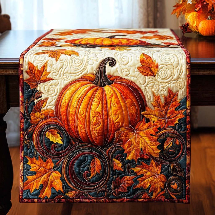 Chemin de Table Matelassé Récolte d'Automne NCU0NT1344