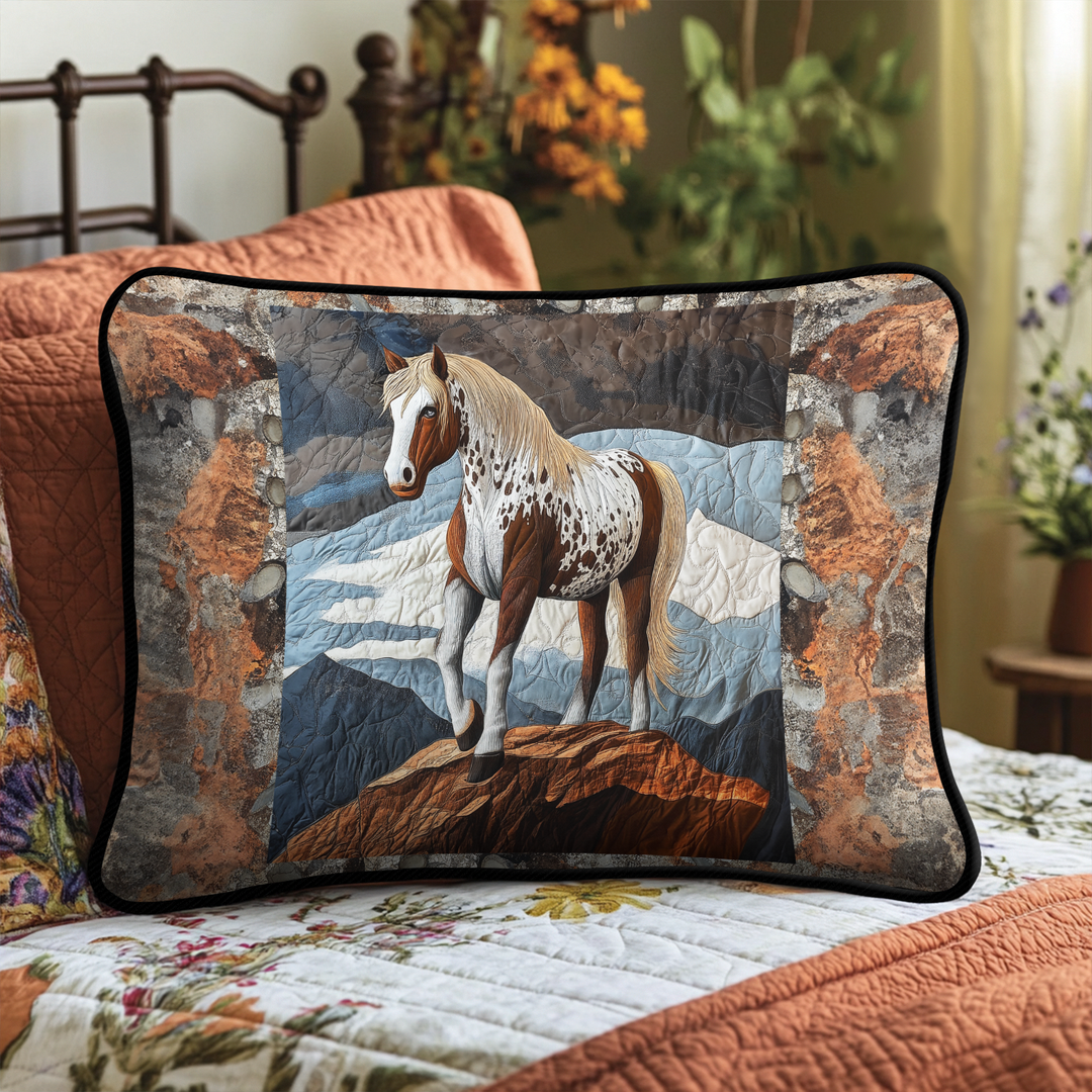 Housse de Coussin Matelassée Trot d'Automne NCU0DK6574