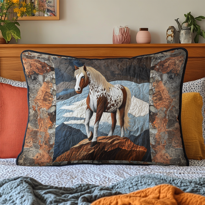 Housse de Coussin Matelassée Trot d'Automne NCU0DK6574