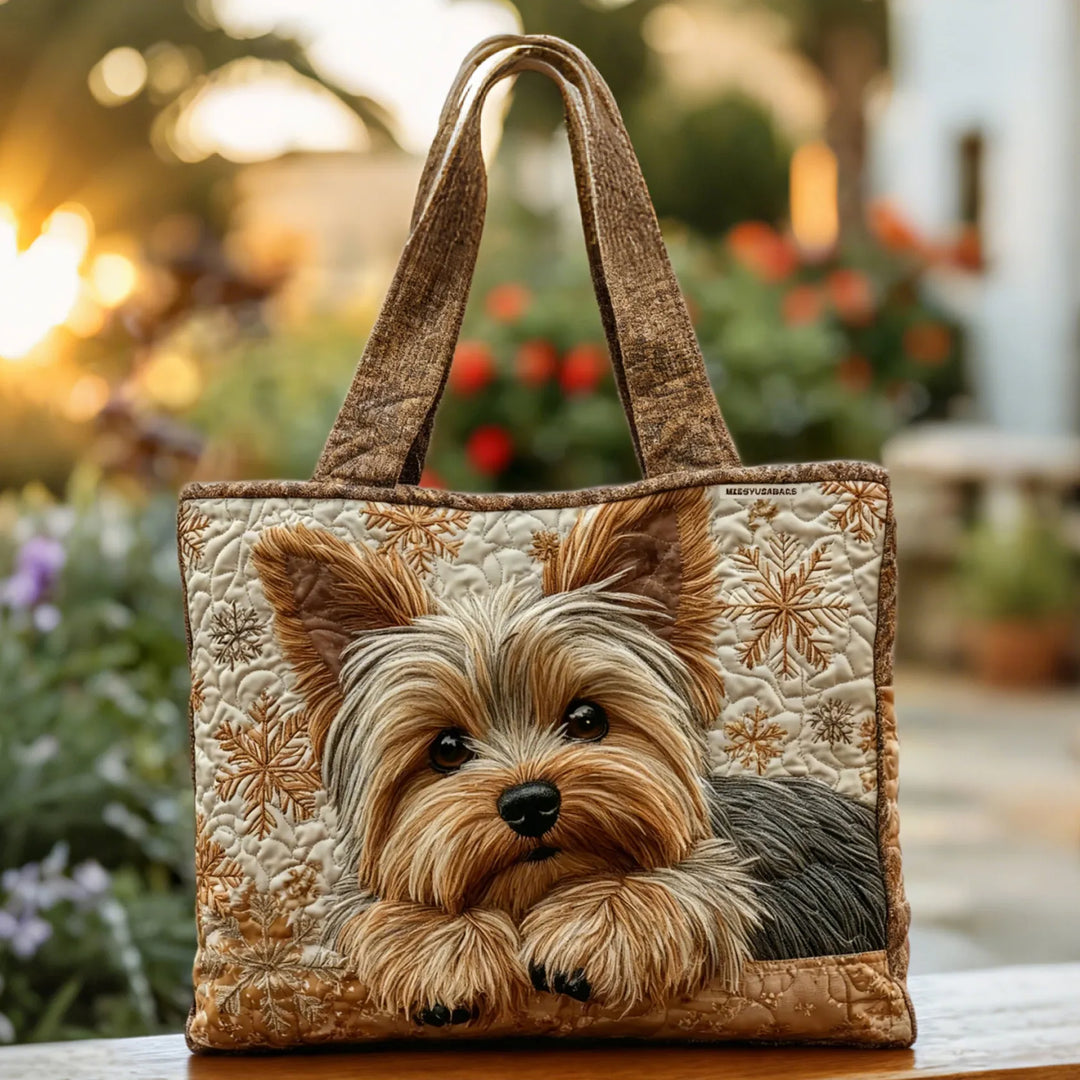 Sac Tote Matelassé - Adorable Yorkshire