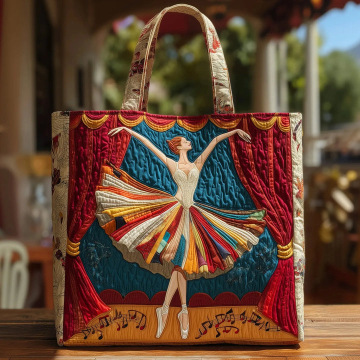Sac fourre-tout matelassé - Ballerine élégante