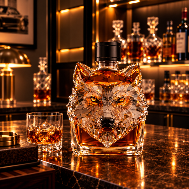 Carafe à Whisky – Édition Loup