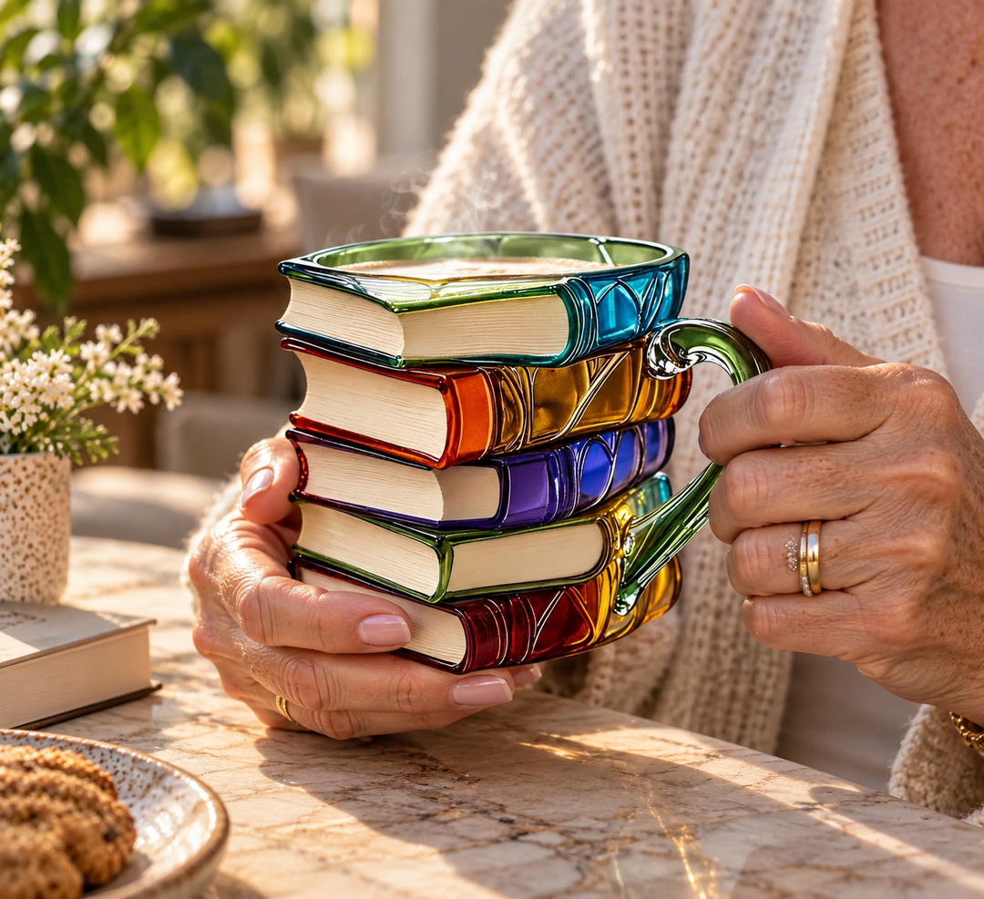 Mug en livre 3D Artisan Aurora