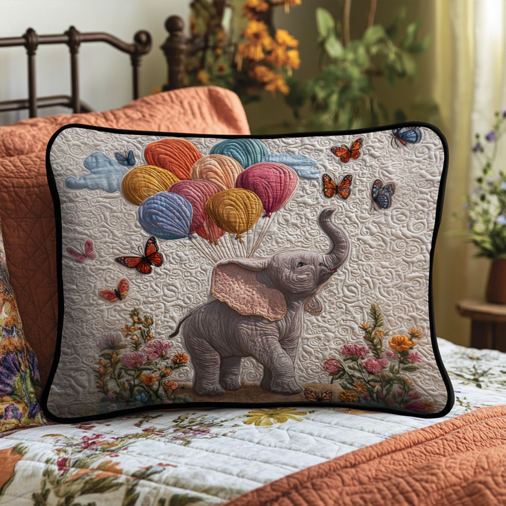 Housse de Coussin Matelassée Rêves de Ballons NCU0NT8047