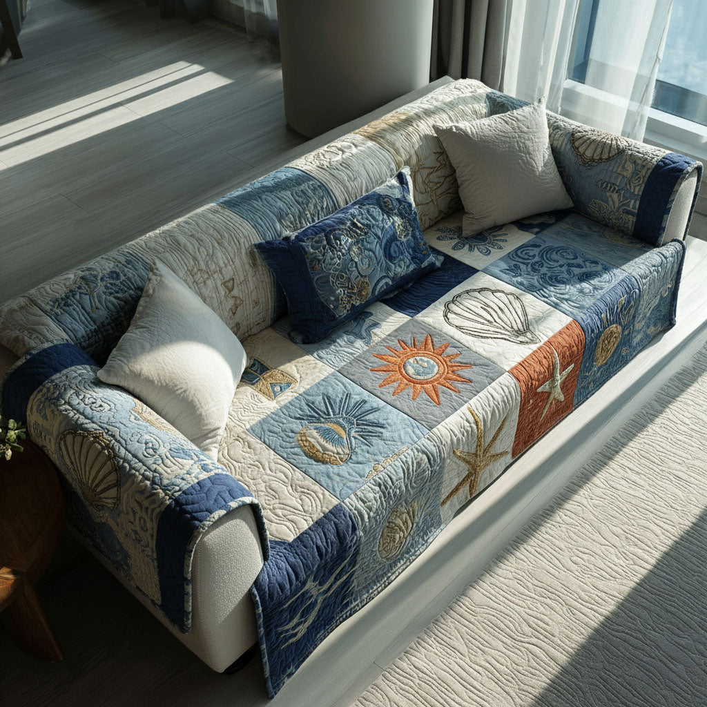 Housse de Canapé Matelassée Côtière