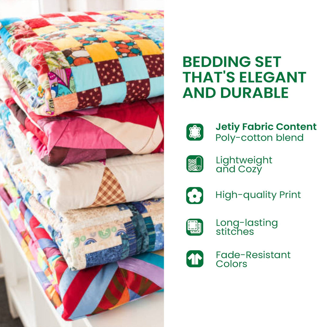 Ensemble de literie matelassé 3 pièces Tropic Touch