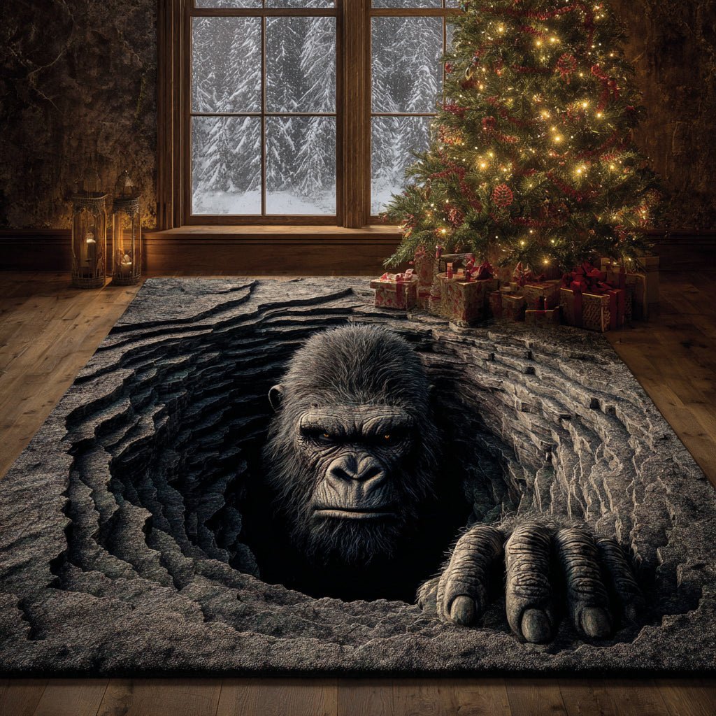 Bigfoot Hidden Gaze Area Rug NCU0HH1559