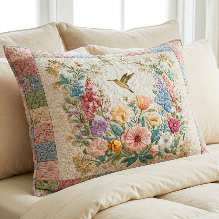 Housse de Coussin Matelassée Blossom Fields NCU0NT12220