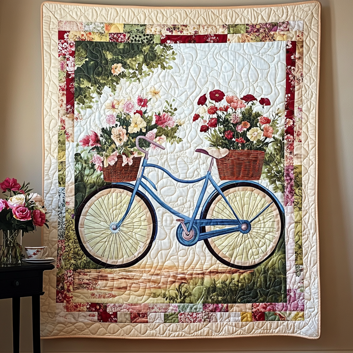 Art Quilt Suspendu Roues Épanouies NCU0TL1020