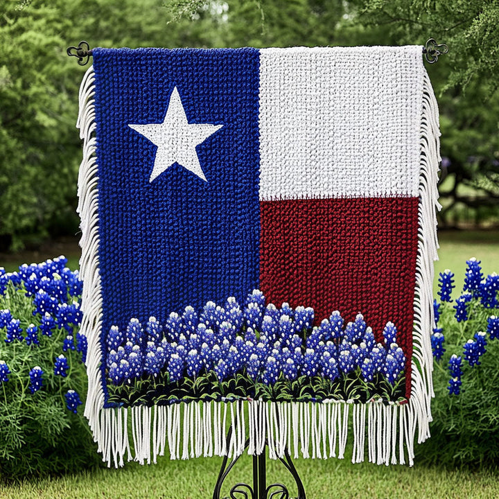 Couverture en Tissé Bluebonnet Pride