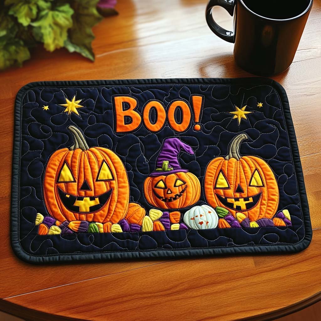 Set de Sous-plat Matelassé Boo Crew NCU0NT959