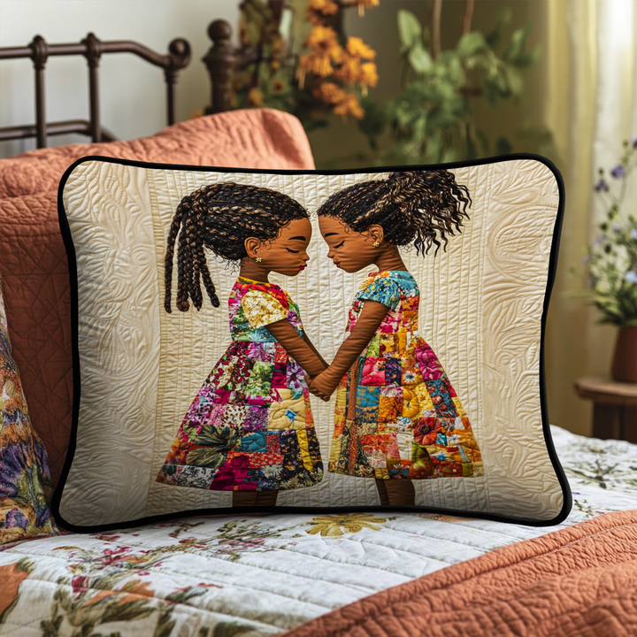 Housse de Coussin Matelassée Braided Souls NCU0NT8043