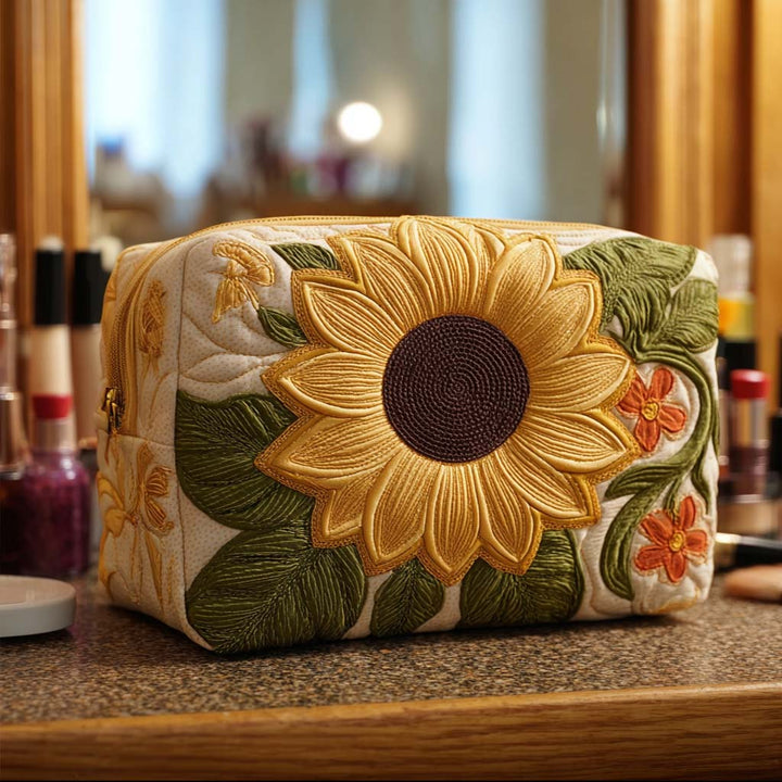 Trousse de Maquillage Matelassée Éclatante