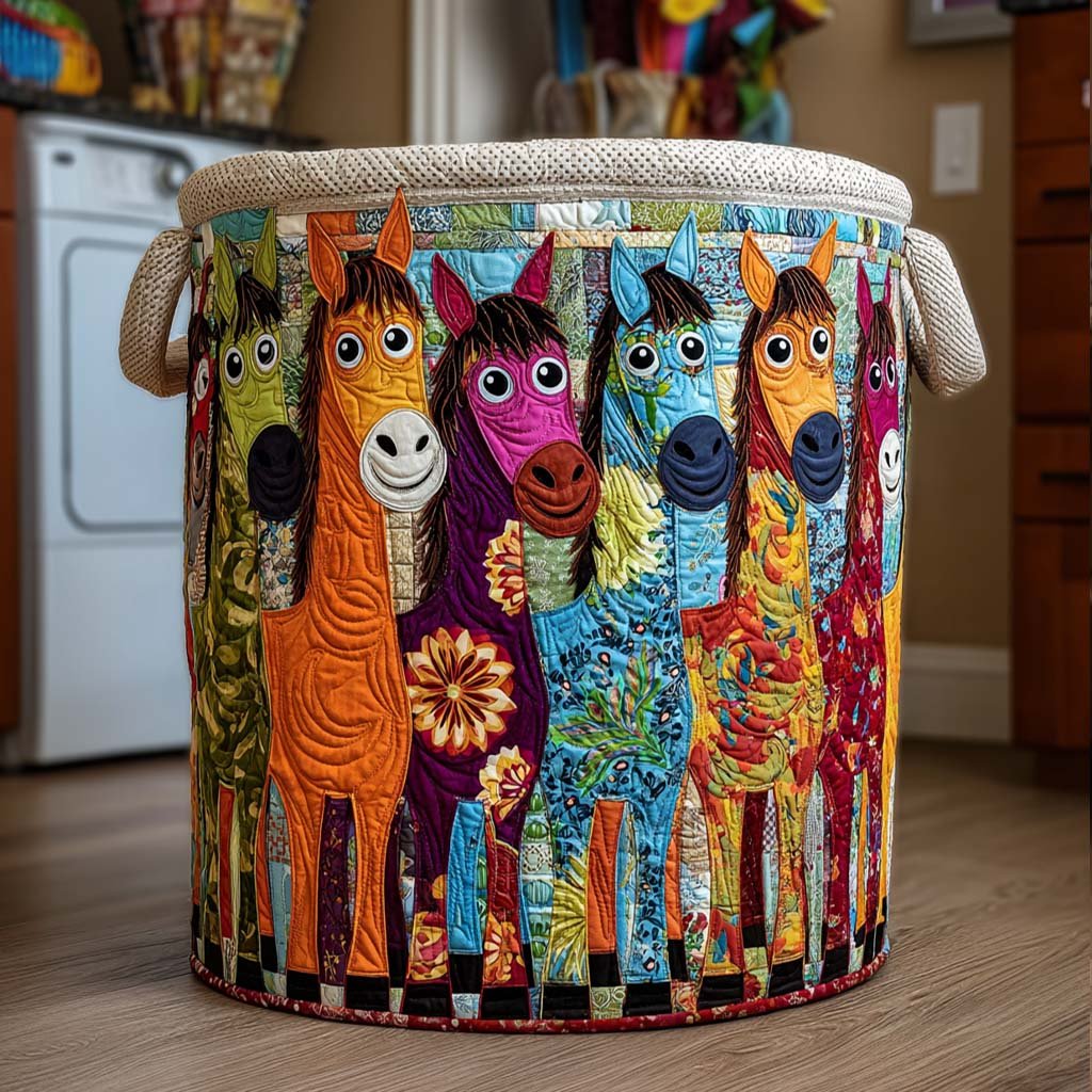 Panier à linge matelassé Bright Herd NCU0NNT2695