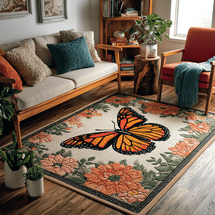Butterfly Whisper Area Rug NCU0DK11441