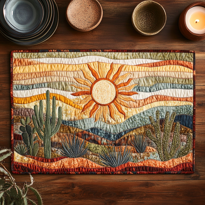 Nappe Matelassée Cactus Sunset NCU0VH3101