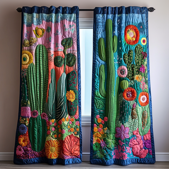 Rideaux Matelassés Cactus Valley NCU0DK10954