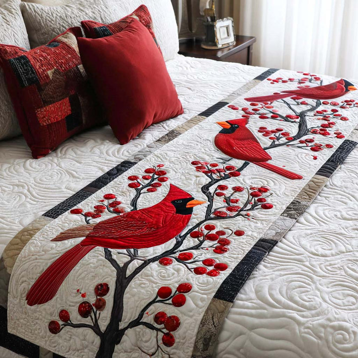 Couverture de Lit Matelassée Cardinal