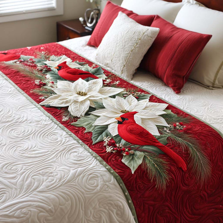 Couverture de Lit Matelassée Cardinal Joy