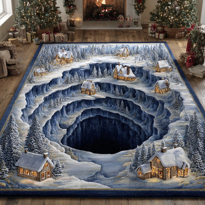 Cavern Christmas Village Area Rug NCU0HH1139