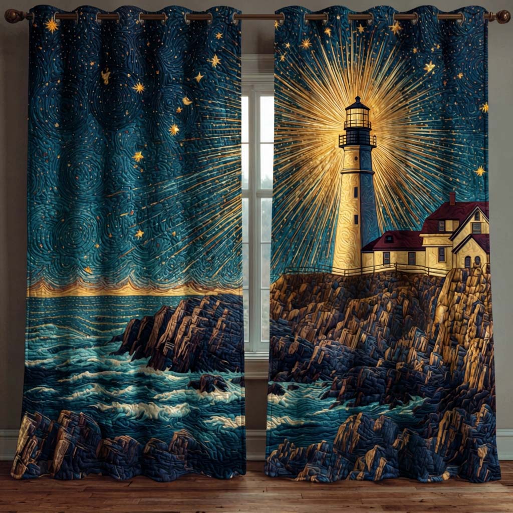 Rideaux Matelassés Phare Céleste NCU0HH1771
