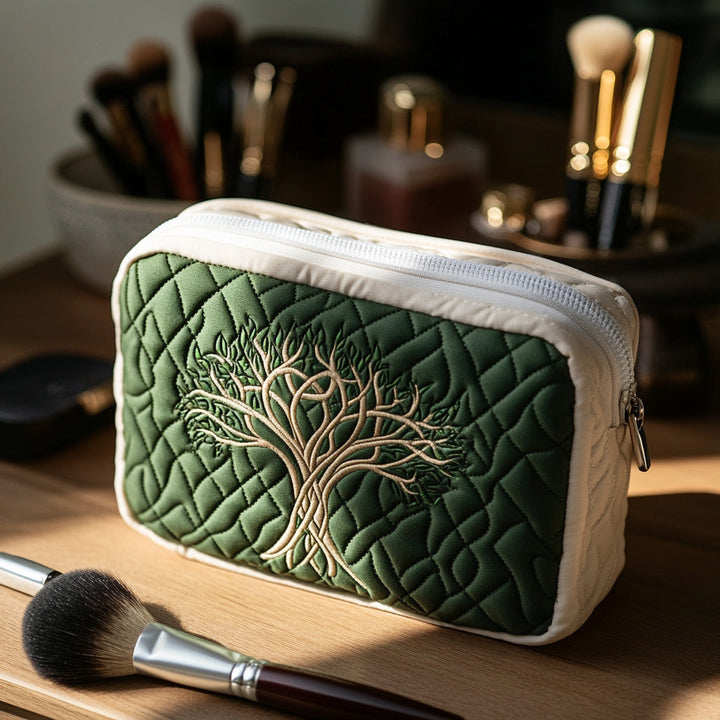 Trousse de Maquillage Matelassée Celestial Roots