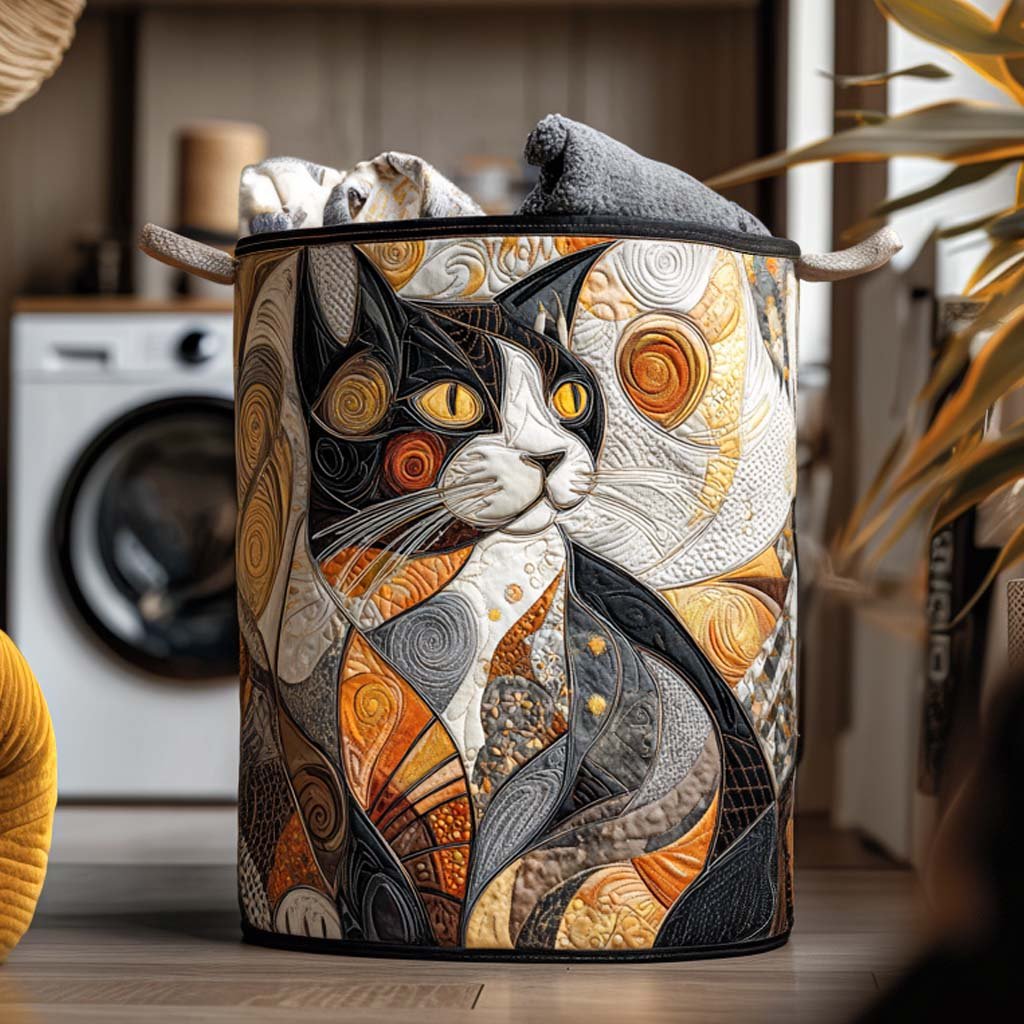 Panier à Linge Matelassé Charming Whiskers NCU0NNT1326